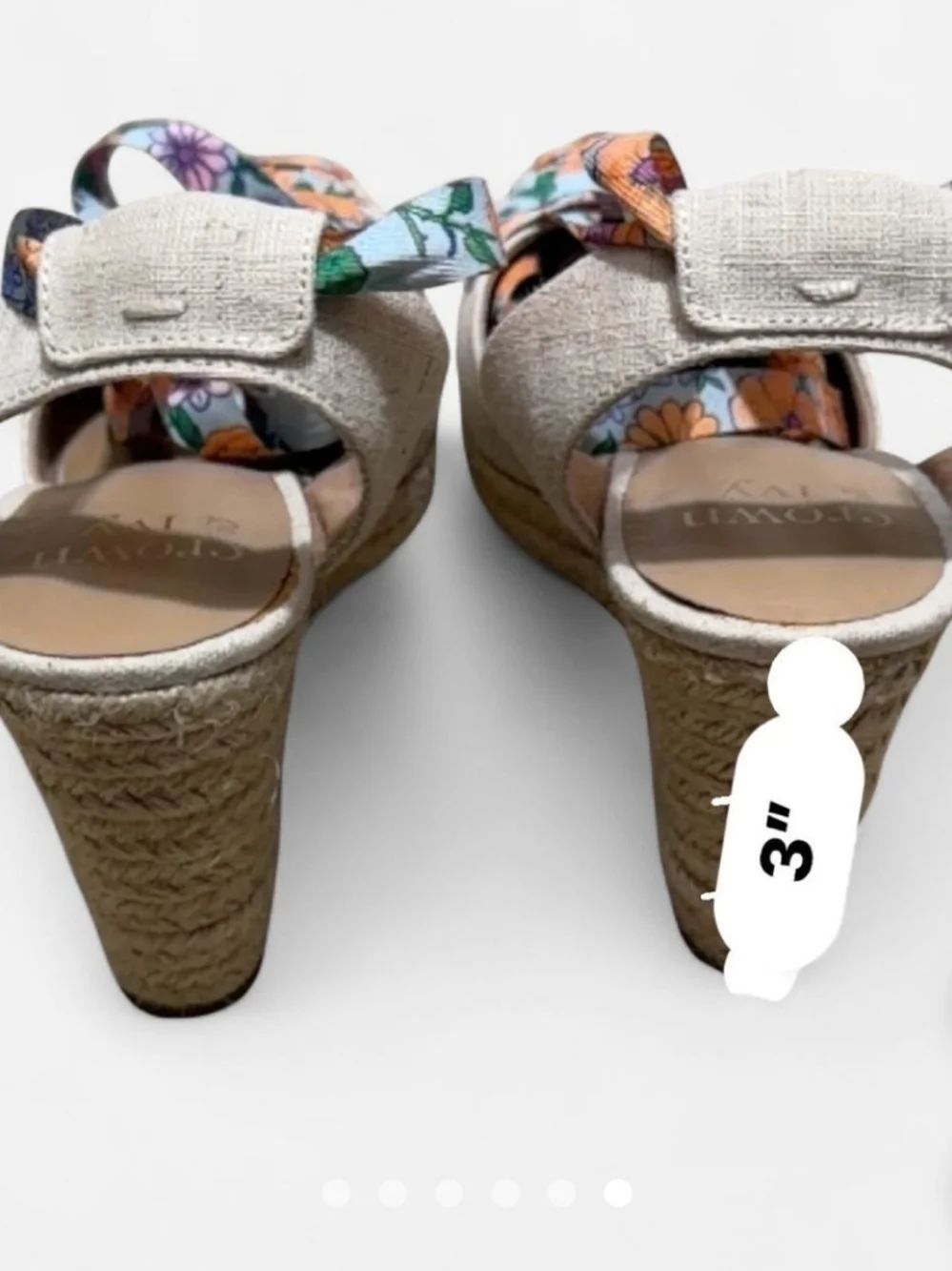 crown & ivy stylish espadrille